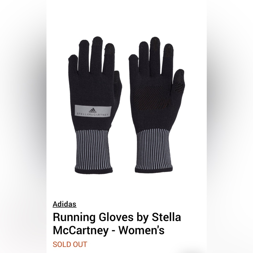 Adidas & Stella McCartney running gloves